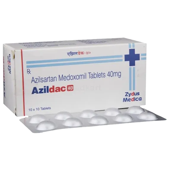 azildac 40mg tablet 10's